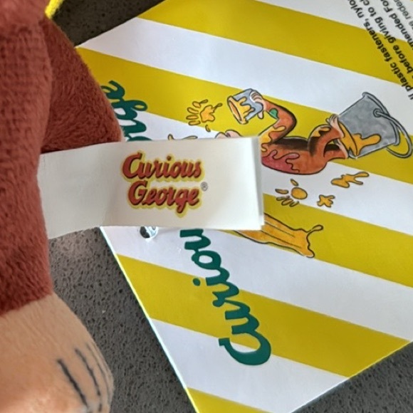 Curious George Yellow Hat Plush / Limited Edition / Kawaii / 8” / BRAND NEW - Picture 15 of 16